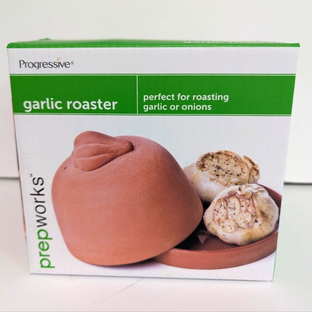Prepworks Terracotta Garlic Roaster